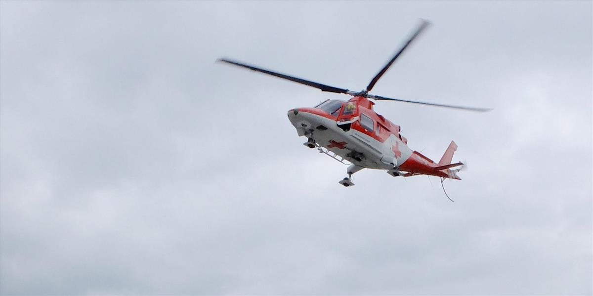 Vo Vysokých a Nízkych Tatrách zasahoval záchranársky vrtuľník