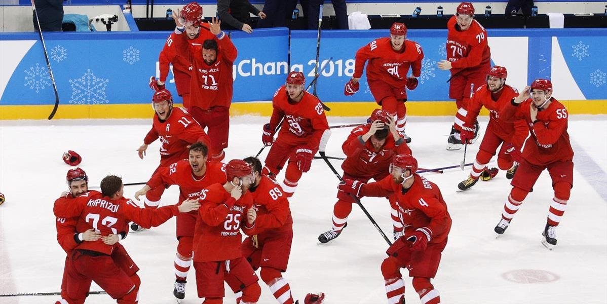 Hokejisti Ruska získali zlaté olympijské medaily na XXIII. zimných olympijských hrách