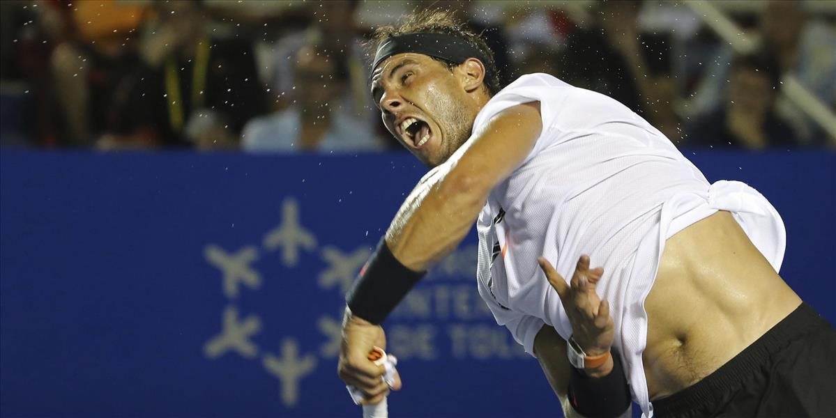 Nadal sa odhlásil z turnaja ATP v Acapulcu, obnovil si zranenie