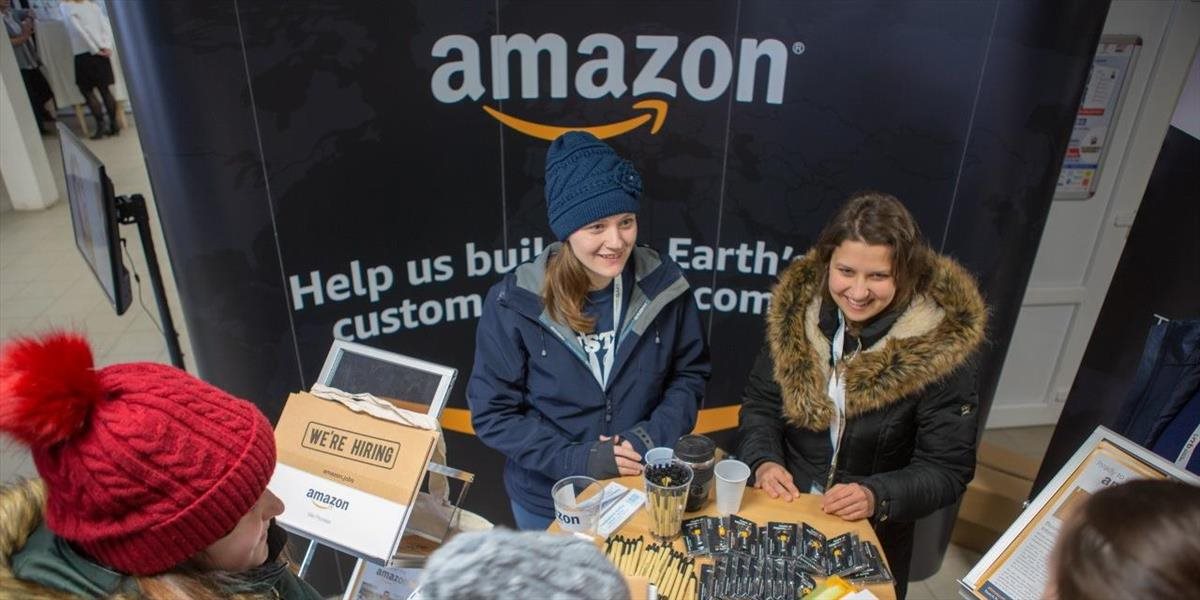 Amazon hľadá šikovných mladých ľudí, v rámci veľtrhu práce ponúka špeciálny program