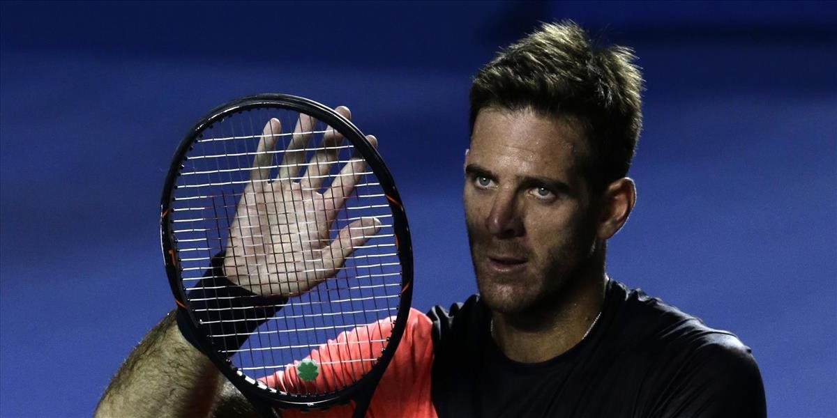 ATP: Del Potro zdolal Zvereva v semifinále turnaja v Acapulcu