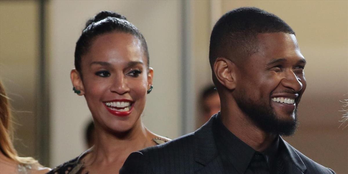 Usher sa rozišiel s manželkou