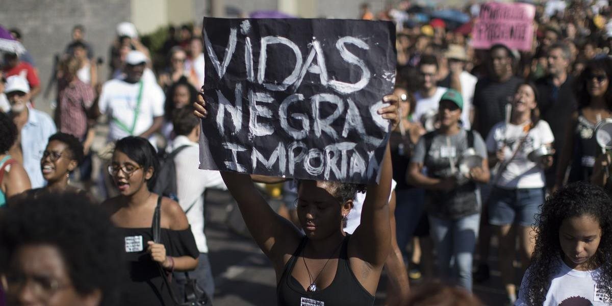 FOTO V Riu de Janeiro protestovali v súvislosti s vraždou členky mestského zastupiteľstva