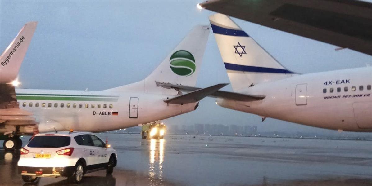 Na letisku pri Tel Avive sa zrazili dve lietadlá