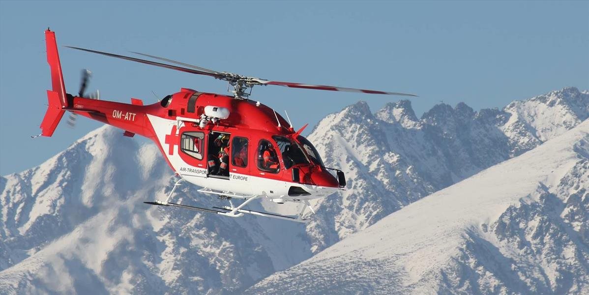 Horskí a leteckí záchranári pomáhali vo Vysokých Tatrách skialpinistovi