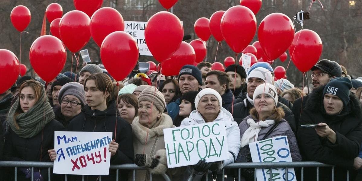 V Jekaterinburgu protestovali proti rušeniu priamej voľby starostu