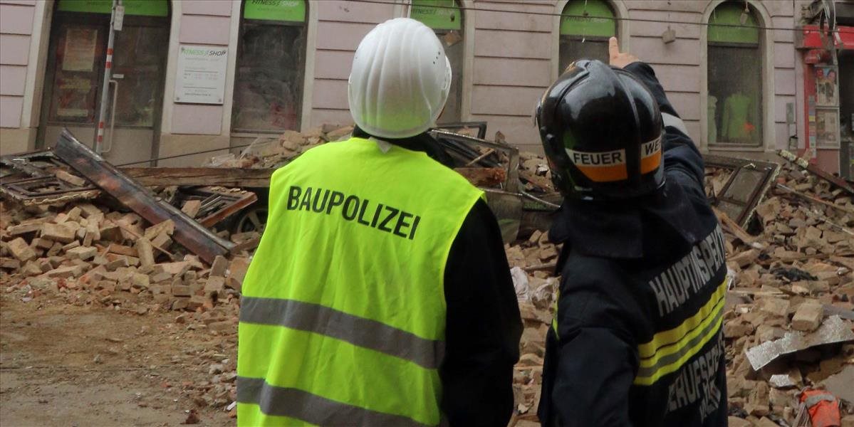 Dráma vo Viedni: Hasiči zažili po náleze plynovej fľaše so smrtkou rušnú noc