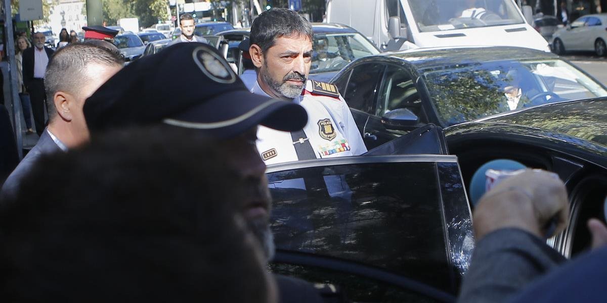 Bývalého šéfa katalánskej polície obvinili z poburovania