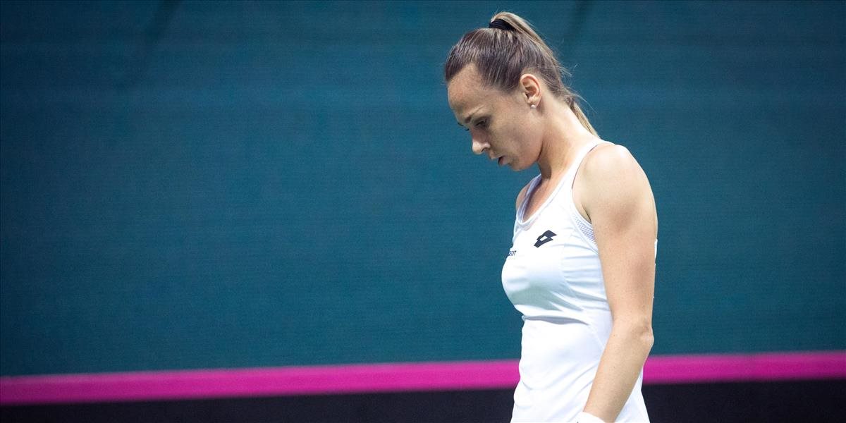 Rybáriková nepostúpila zo štvrťfinále  dvojhry v Monterrey