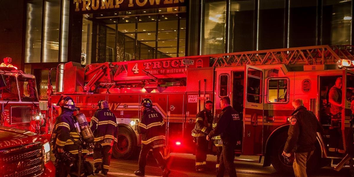 FOTO + VIDEO: Požiar v Trump Tower
