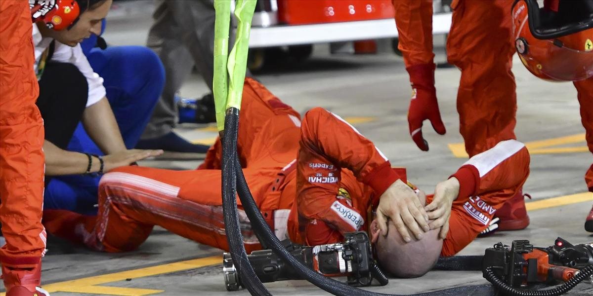 F1: Zranený mechanik Ferrari má za sebou vydarenú operáciu