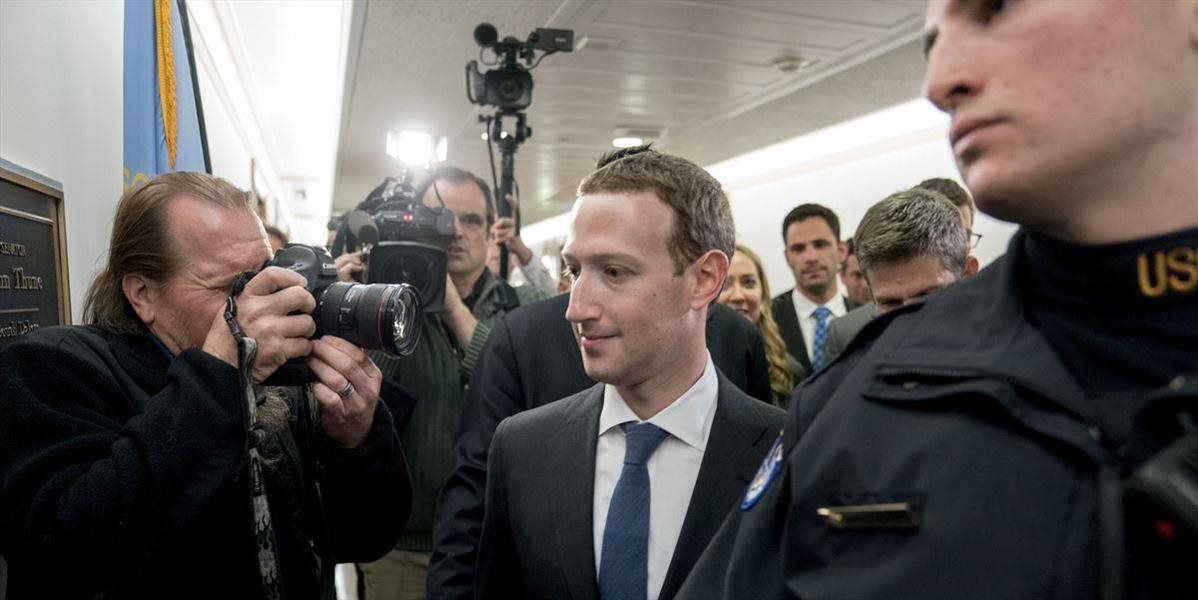 Zuckerberg dnes vypovedá pred Kongresom USA, bude obhajovať únik a zneužitie dát užívateľov FB