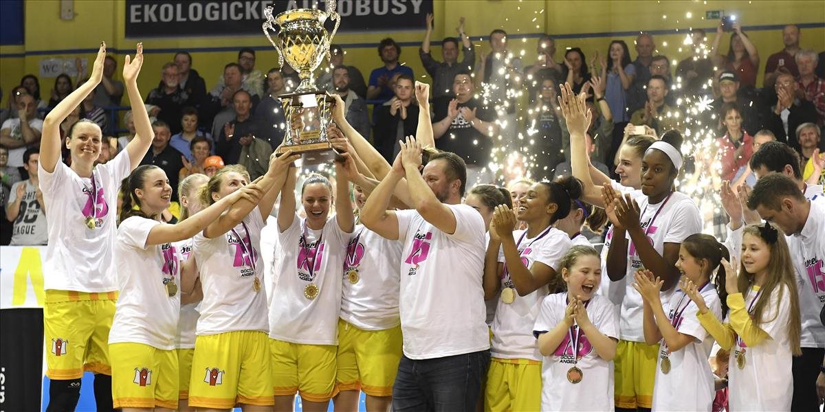 Basketbalistky Good Angels Košice získali pätnásty titul, Žirková končí kariéru