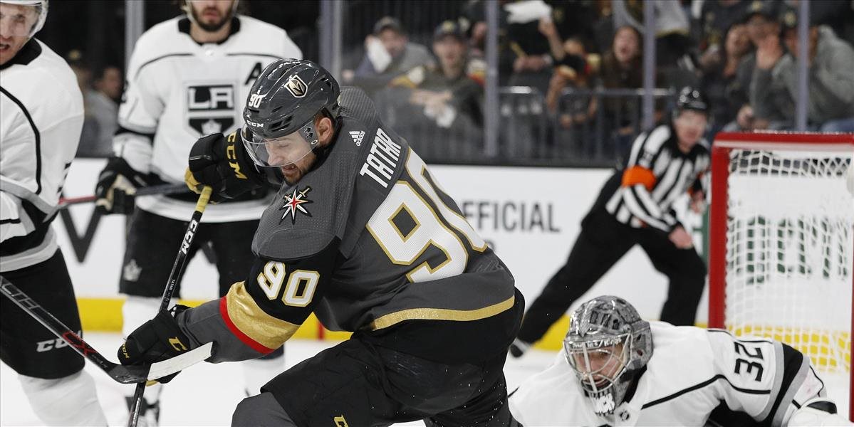 NHL: Tatarov Vegas zvládol prvý zápas play-off s rivalom s Los Angeles, Pittsburgh hanebne deklasoval Philadelphiu