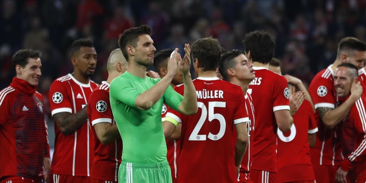 Koniec Heynckesovej víťaznej série, Bayern po remíze bez ťažkostí postúpil do semifinále