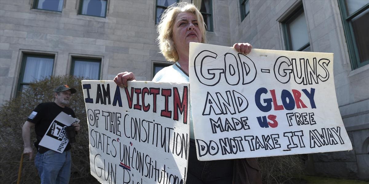 V amerických štátnych metropolách demonštrovali stúpenci strelných zbraní