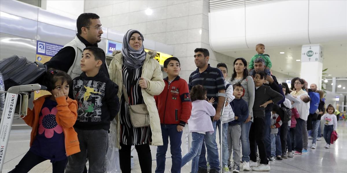 Nemecko chce v tomto roku prijať 4600 a na budúci rok ďalších 5600 utečencov