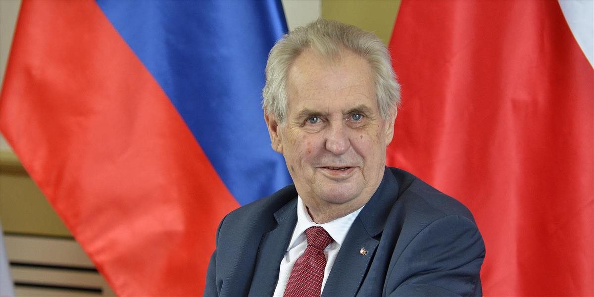 Prezident Miloš Zeman vystúpil na zjazde KSČM