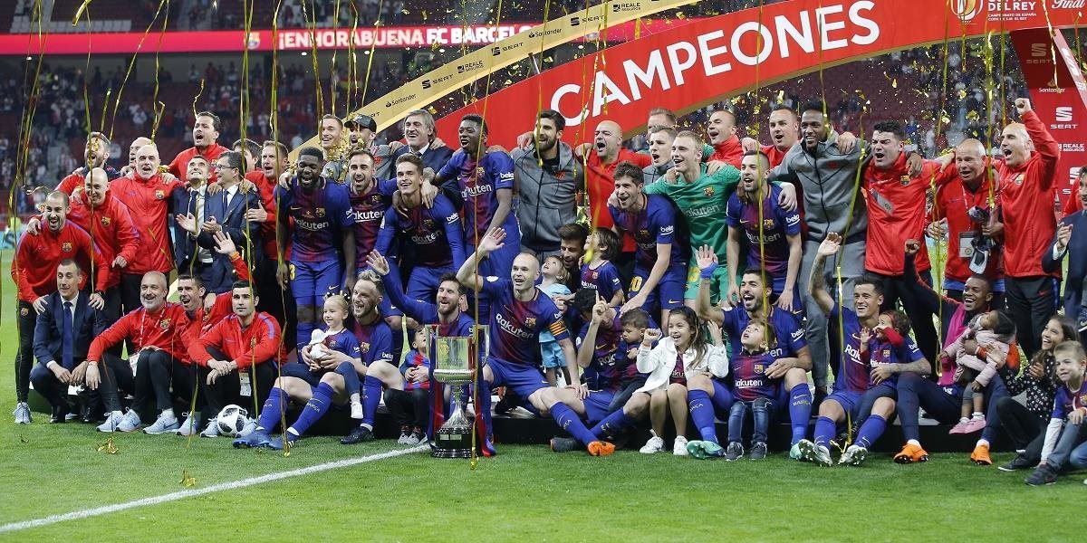 Barcelona deklasovala vo finále Kráľovského pohára Sevillu