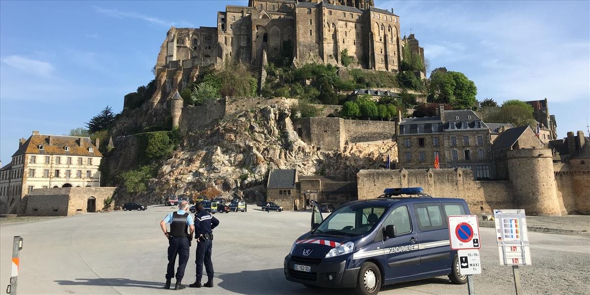 Po vyhrážkach evakuovali turistickú atrakciu Mont-Saint-Michel