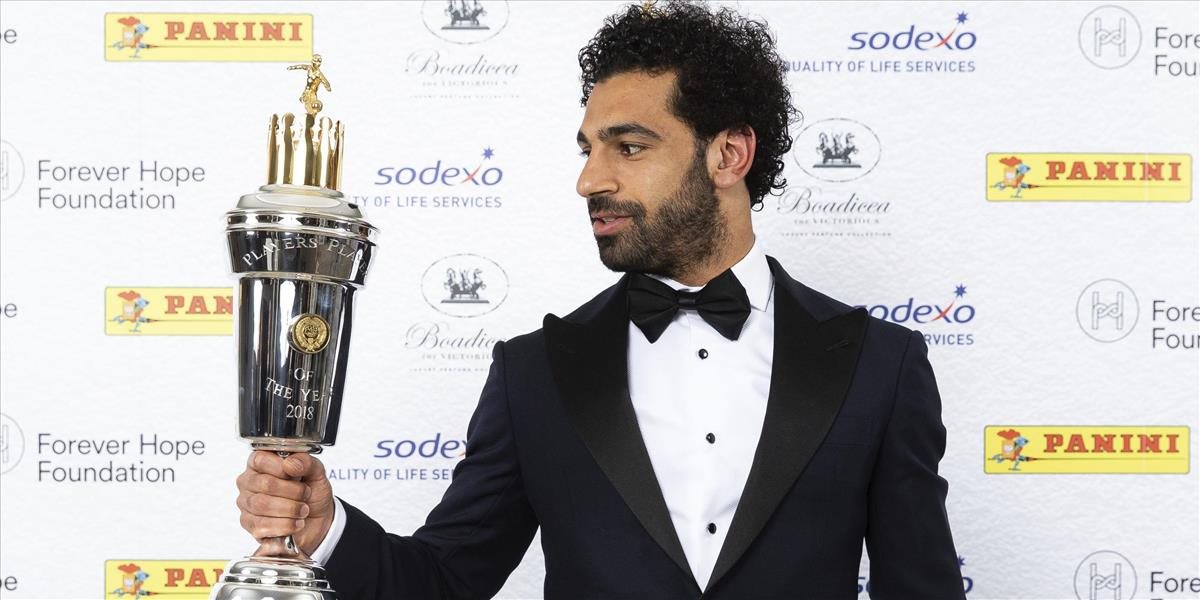 Najlepším hráčom sezóny sa v Premier League stal Salah: Som hrdý, že som získal trofej ako prvý Egypťan