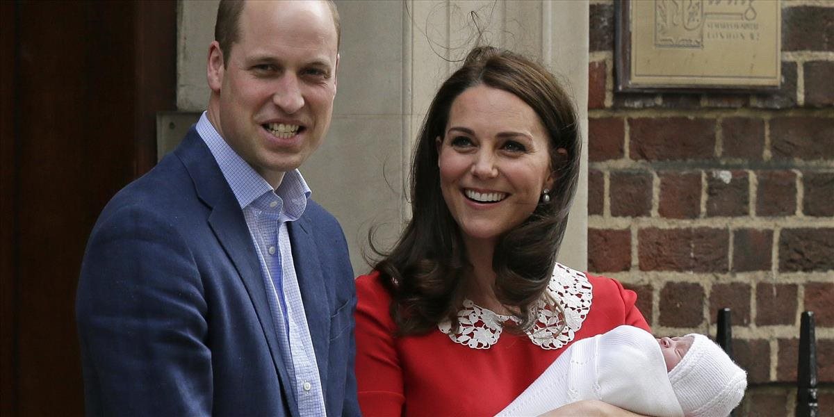 FOTO Poznáme meno novorodeného britského princa!