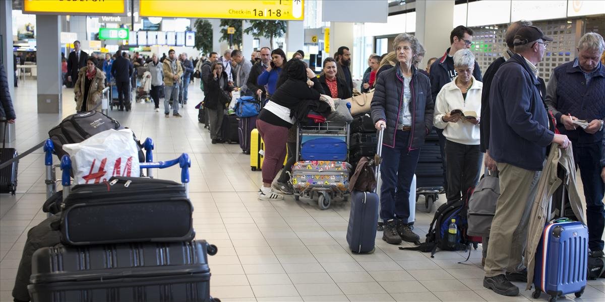 Výpadok elektriny narušil prevádzku amsterdamského letiska Schiphol