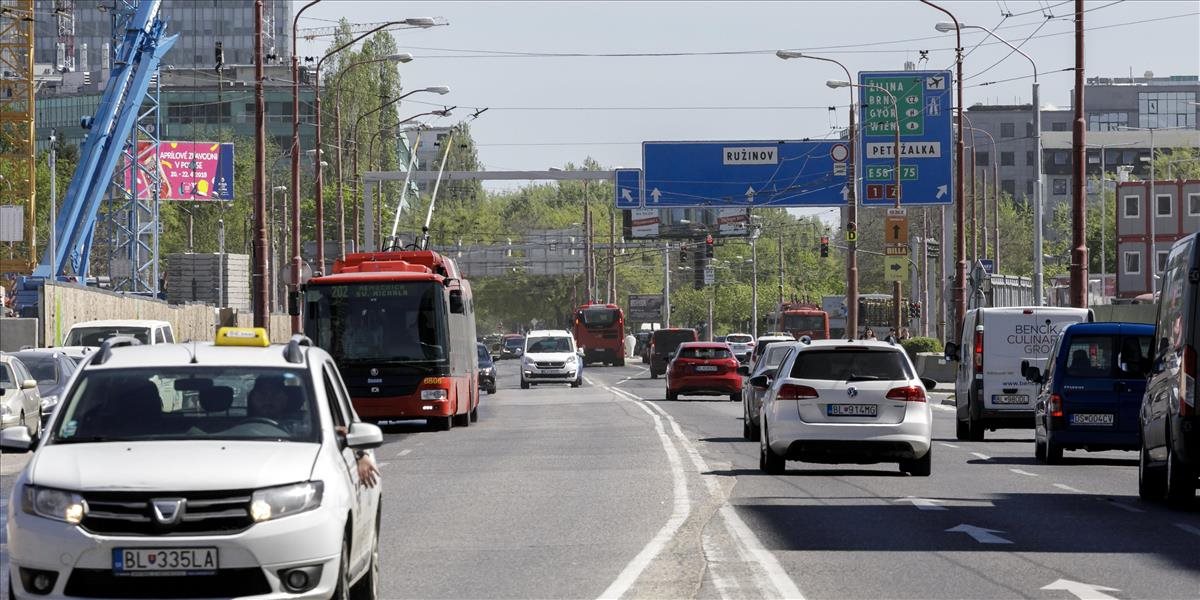 Od stredy bude na ulici Mlynské nivy v Bratislave vylúčená trolejbusová doprava