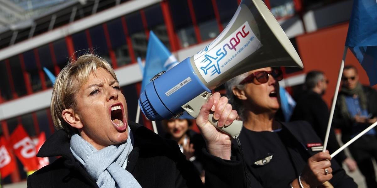 Štrajk zamestnancov Air France postihne v priebehu dnešného dňa štvrtinu letov