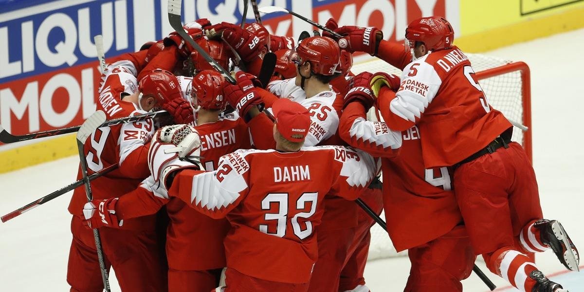 Hokejisti domáceho Dánska vyhrali v druhom zápase B-skupiny