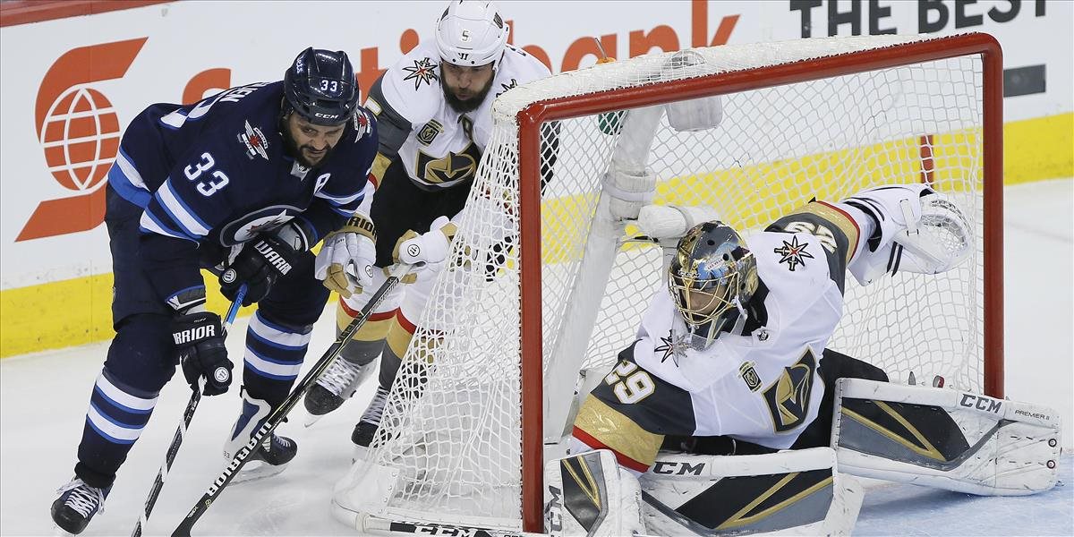 NHL:  Winnipeg začal lepšie sériu proti Vegas, Scheifele takmer ako Gretzky