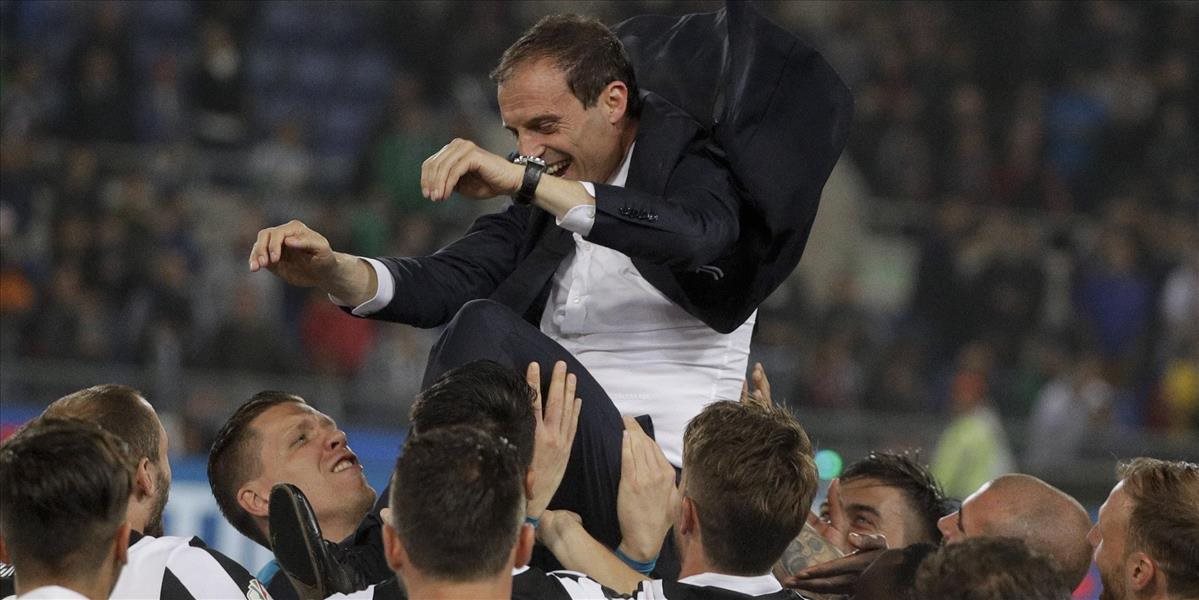 Hegemónia Juventusu v Taliansku pokračuje! Allegri s úsmevom poznamenal: Ak ma nevyhodia, asi zostanem