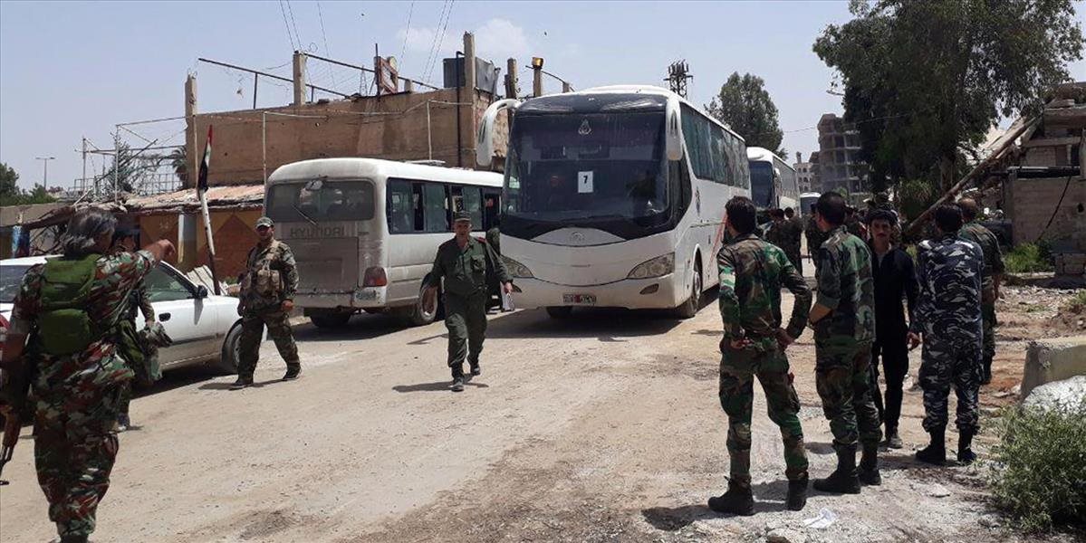 Ruská vojenská polícia začala hliadkováť v južných štvrtiach Damasku