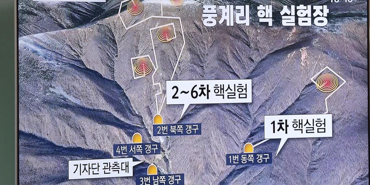 Severná Kórea zdemolovala testovacie jadrové stredisko