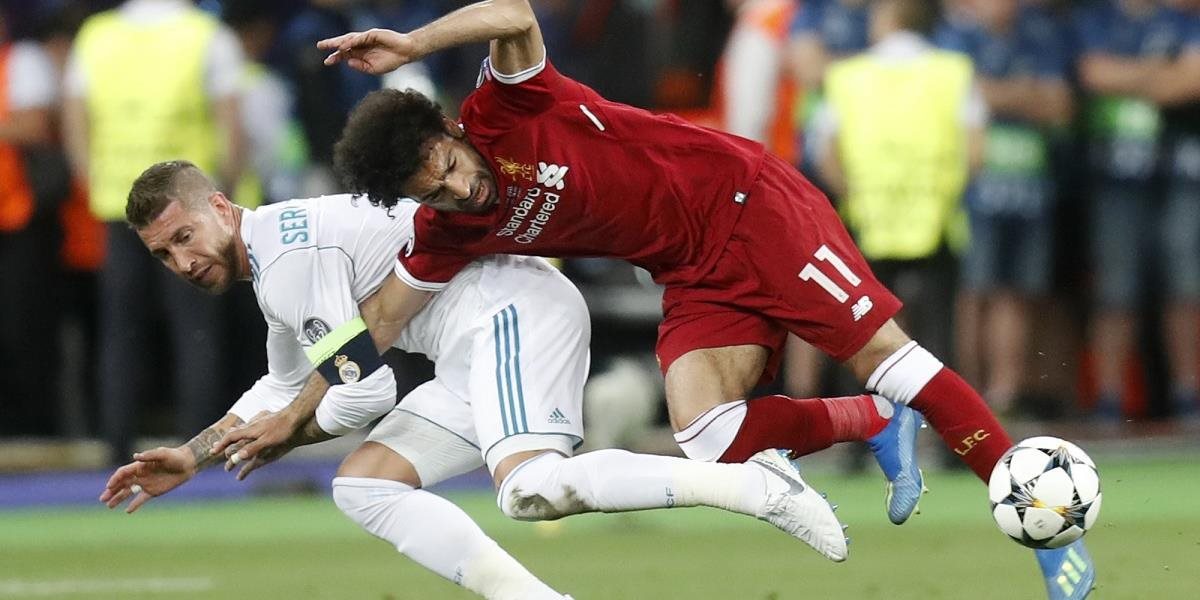 VIDEO Hviezda súčasného futbalu Salah si na MS možno nezahrá. Môže za to Ramos