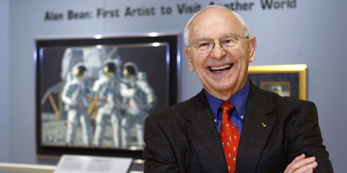 Zomrel astronaut Alan Bean, štvrtý človek na Mesiaci