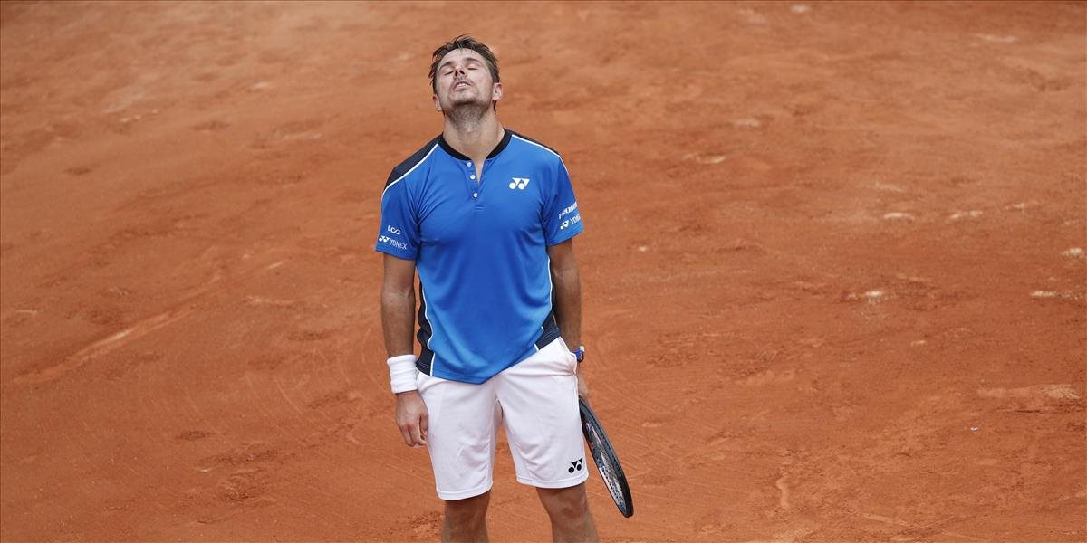 Roland Garros: Nebol vo svojej koži! Vlaňajší finalista Wawrinka skončil už v prvom kole
