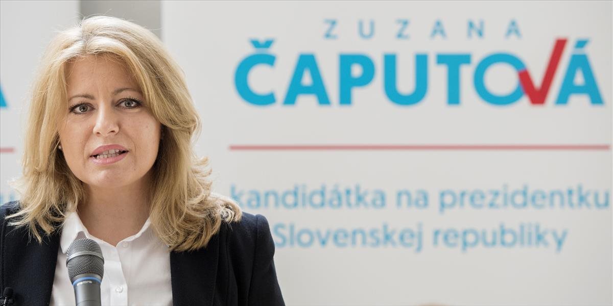 Advokátka Z. Čaputová bude kandidovať na prezidentku SR