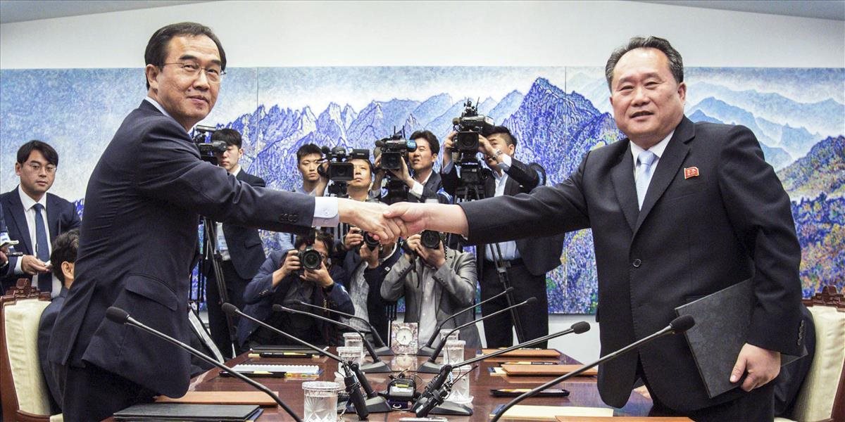 Zástupcovia Severnej a Južnej Kórei sa dohodli na vojenských rokovaniach