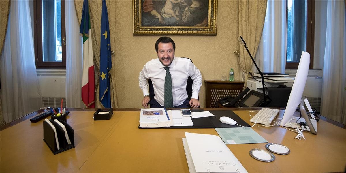 Salvini chce zmeniť prisťahovaleckú politiku