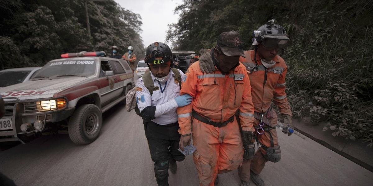 FOTO + VIDEO Výbuch sopky Fuego v Guatemale si vyžiadal 25 obetí