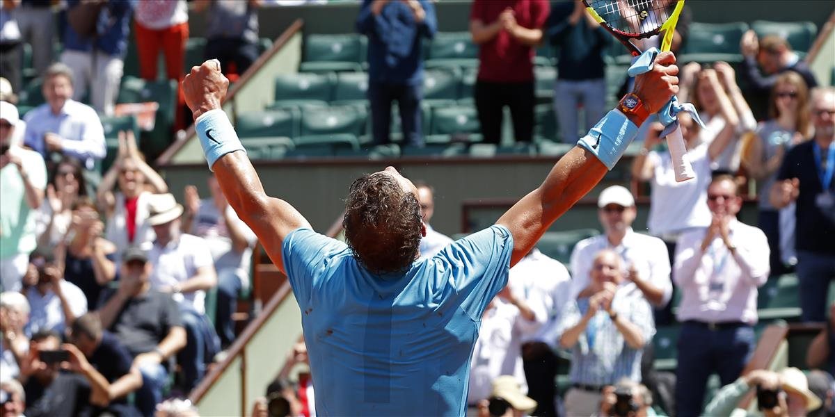 Roland Garros: Nadalovi dážď priniesol šťastie, po nútenej prestávke sfúkol Argentínčana z kurtu