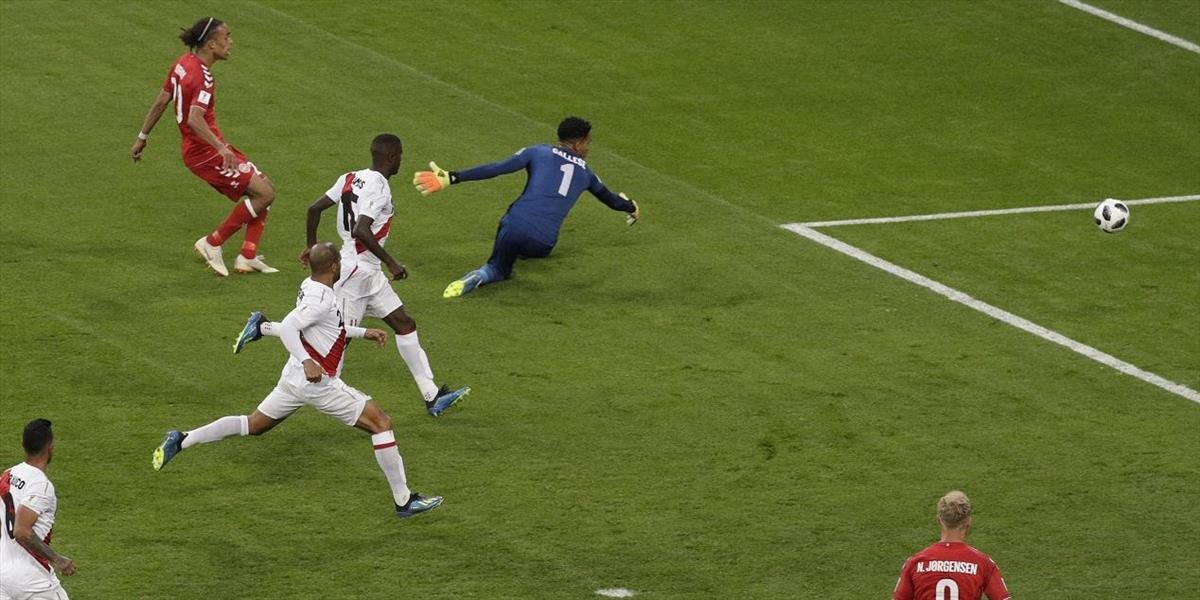 VIDEO Peru - Dánsko 0:1. Farfan: "Chýbalo nám šťastie"
