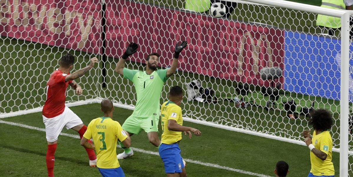 Brazília hrala iba prvých dvadsať a posledných päť minút. Na víťazstvo nad Švajčiarskom to nestačilo