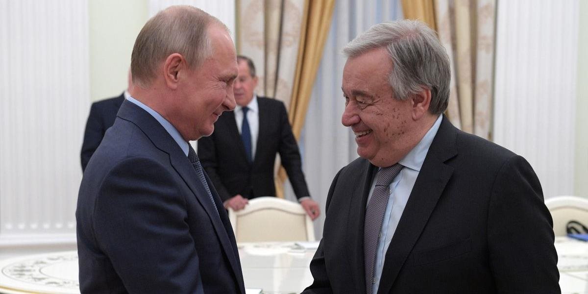 Vladimir Putin a António Guterres si preukázali vzájomný rešpekt