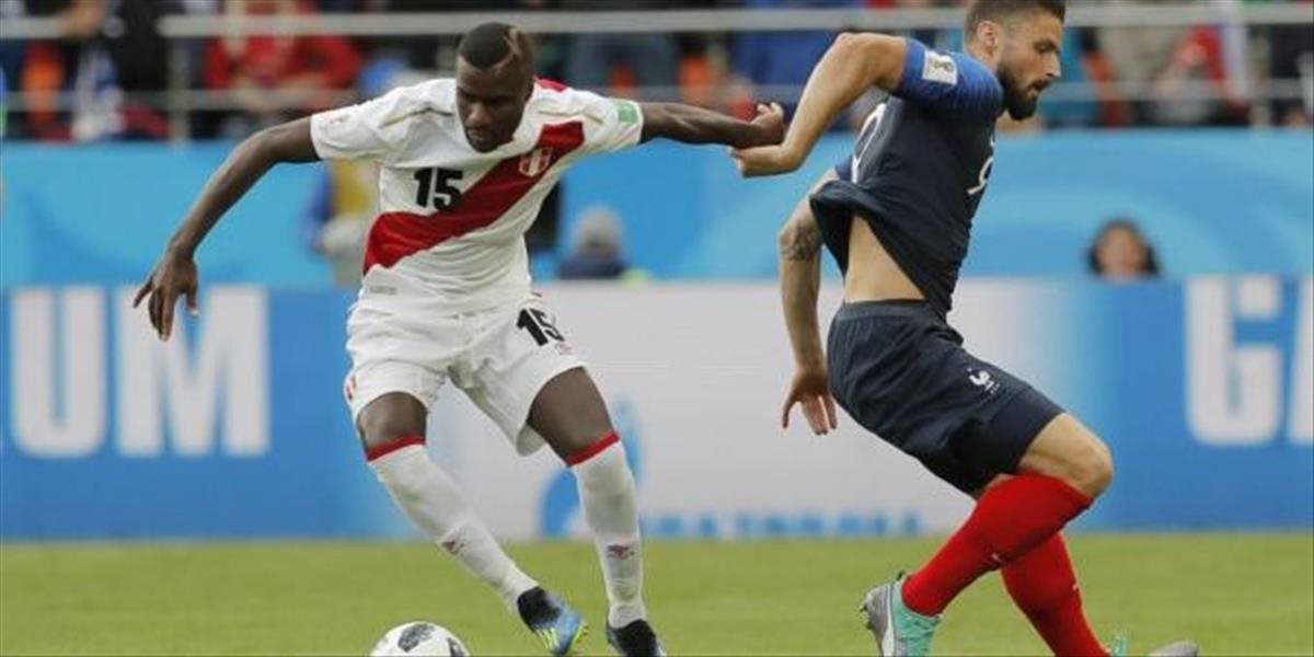 Francúzsko vyhralo v druhom zápase MS nad Peru a zabezpečilo si postup do osemfinále