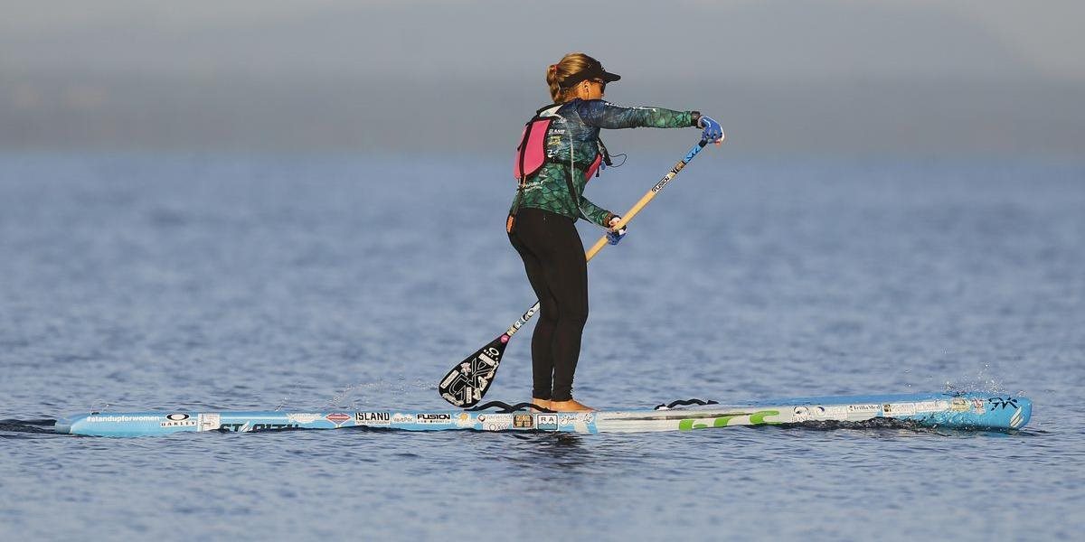 FOTO Žena sa dostala na paddleboarde z Kuby na Floridu