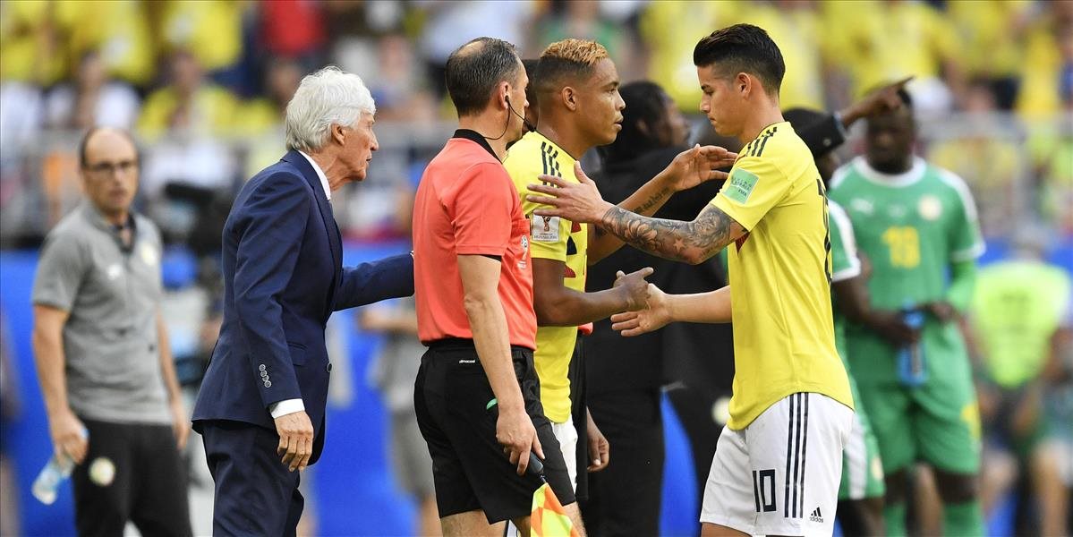 MS2018: Kolumbia sa teší z postupu, Pekerman sa ale obáva o zraneného Rodrigueza