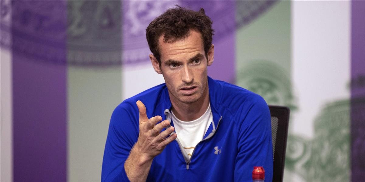 Andy Murray sa odhlásil z Wimbledonu