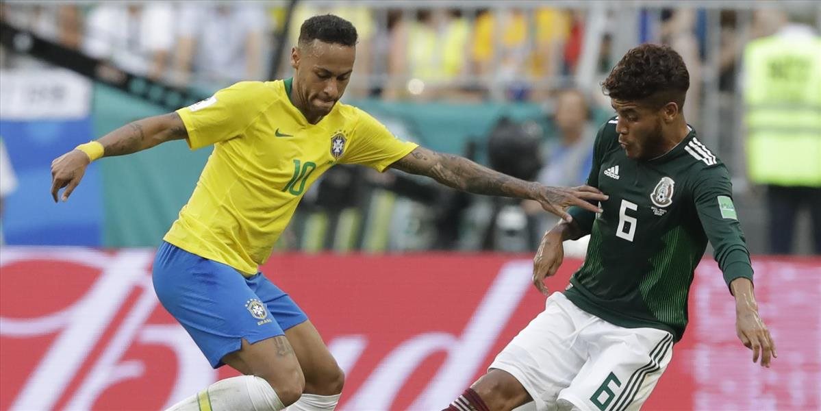 MS2018: Neymar sa stal hrdinom Brazílie, Mexiko opäť neprekročilo svoj tieň